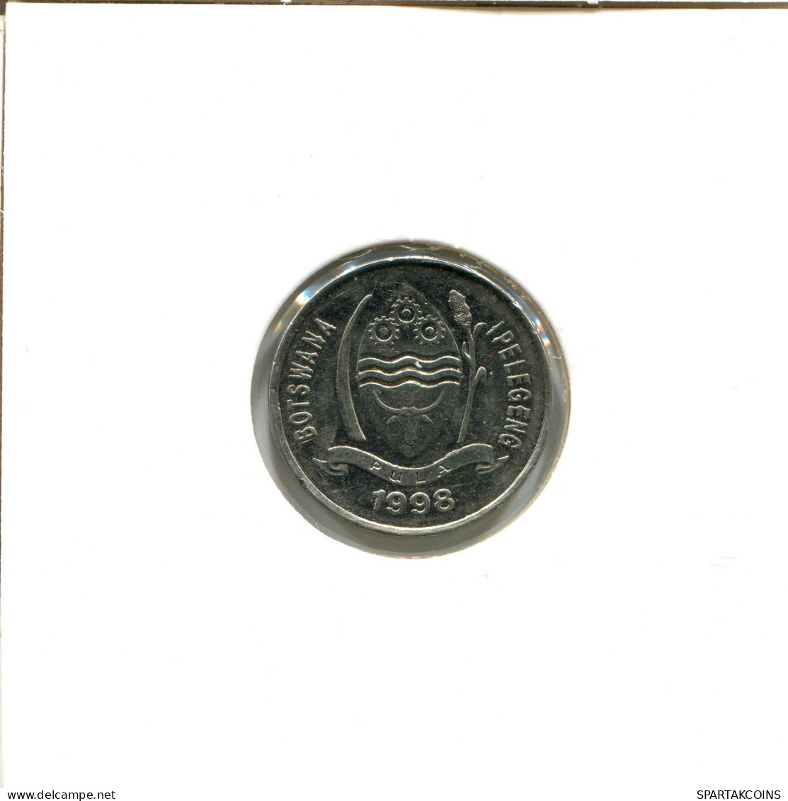 10 THEBE 1998 BOTSWANA Moneda #AX440.E - Botswana