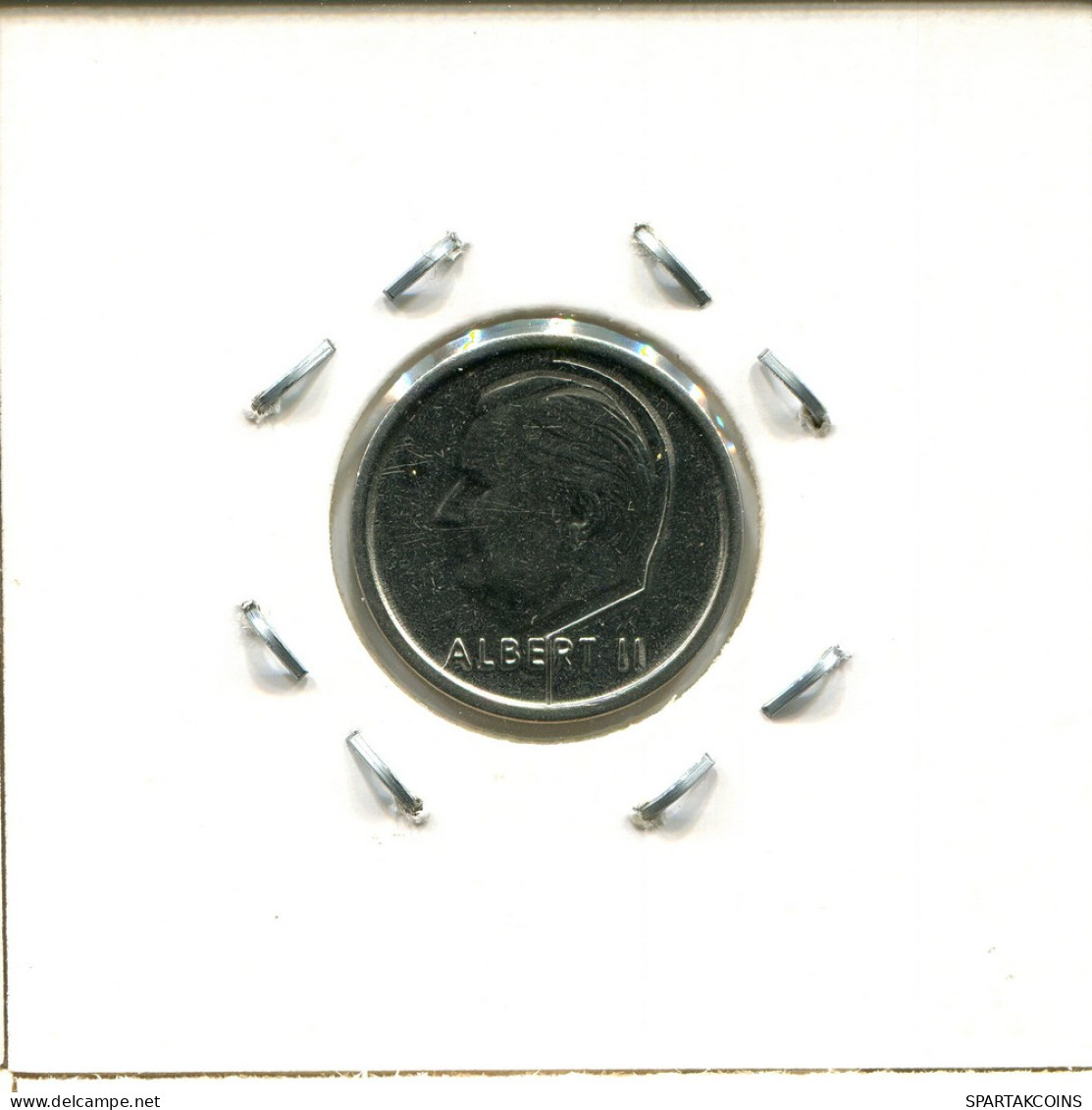 1 FRANC 1995 DUTCH Text BÉLGICA BELGIUM Moneda #BA555.E - 1 Frank