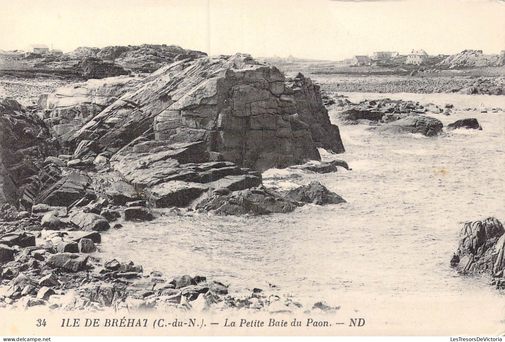 FRANCE - 22 - Ile De Bréhat - La Petite Baie Du Paon - Carte Postale Ancienne - Ile De Bréhat