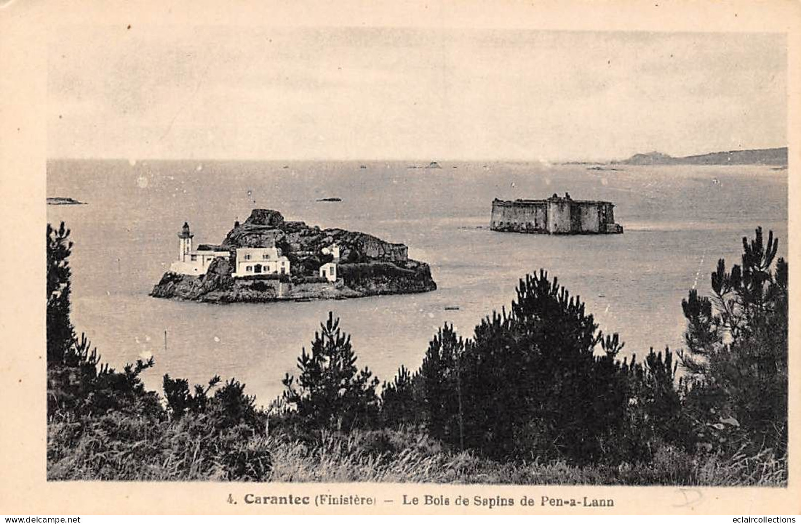 Carantec         29         Le  Bois De Sapins De Pen A Lann .   Phare.   N°4     (voir Scan) - Carantec