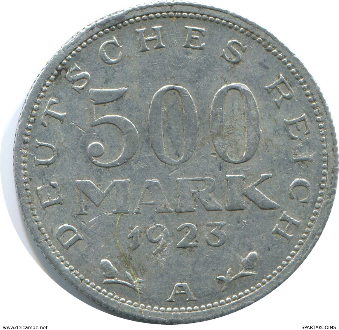 500 MARK 1923 A DEUTSCHLAND Münze GERMANY #AD757.9.D - 200 & 500 Mark