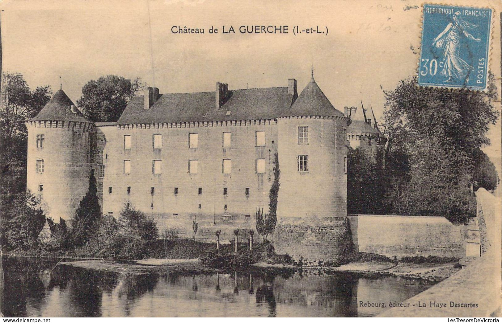 FRANCE - 37 - Château De La Guerche - Carte Postale Ancienne - Autres & Non Classés