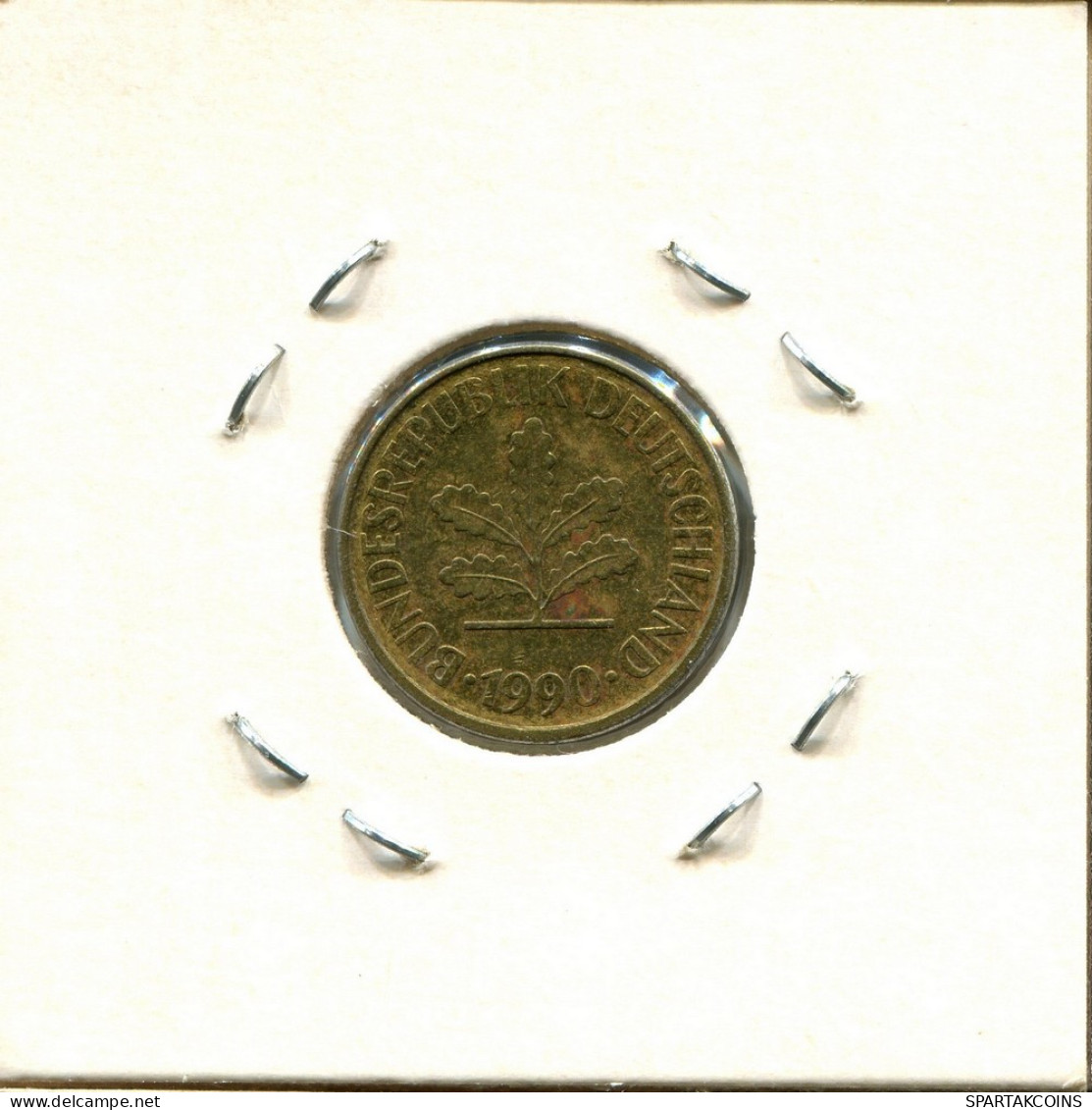 5 PFENNIG 1990 D BRD DEUTSCHLAND Münze GERMANY #DC458.D - 5 Pfennig