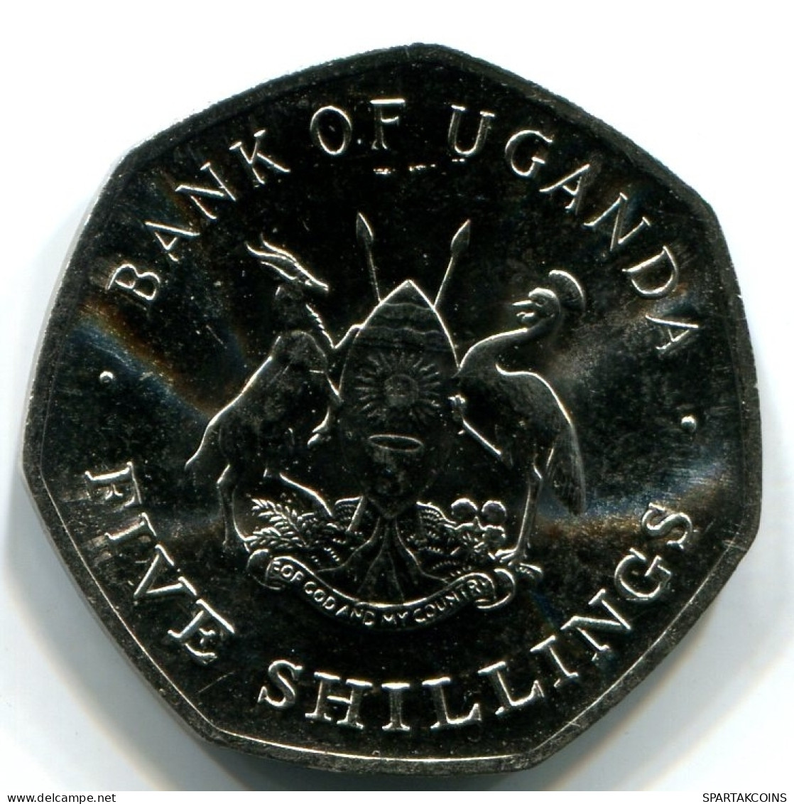 5 SHILLINGS 1987 UGANDA UNC Moneda #W11266.E - Ouganda