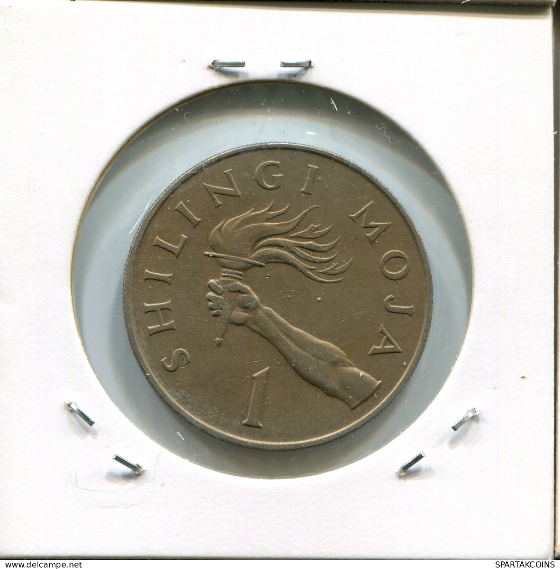 1 SHILLING 1966 TANZANIE TANZANIA Pièce #AN694.F - Tanzania