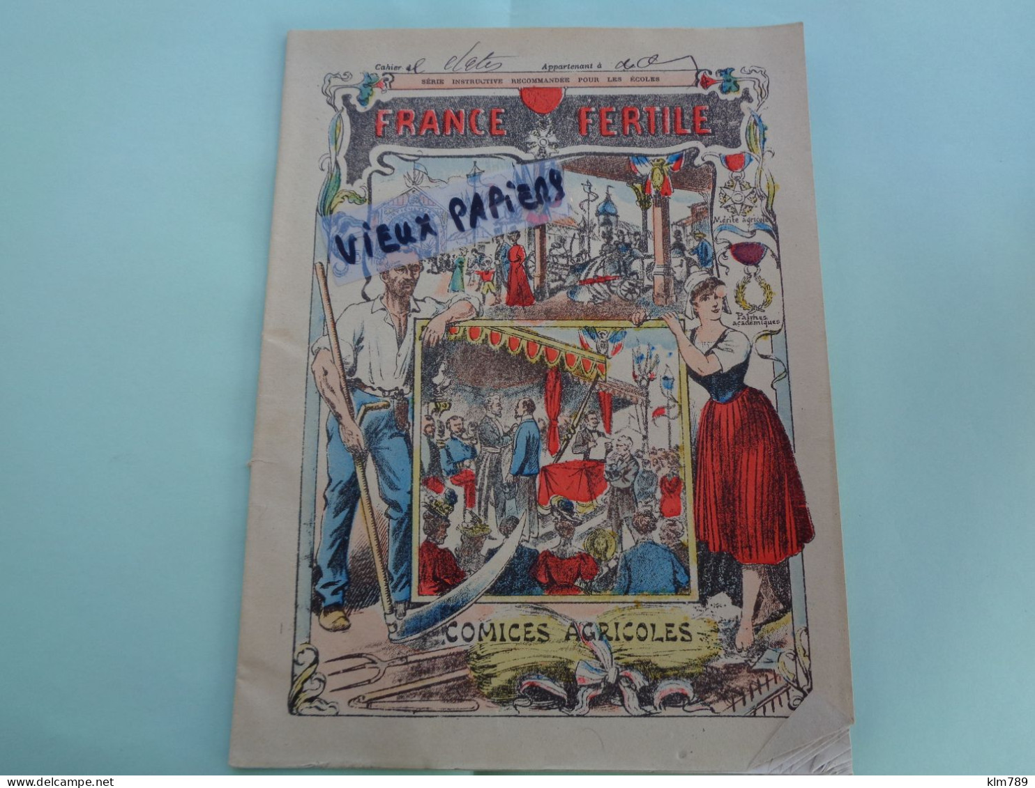 Cahier Complet - Vers 1900 - " Comices Agricoles " - Belles Scènes  - Réf.89. - Agricoltura