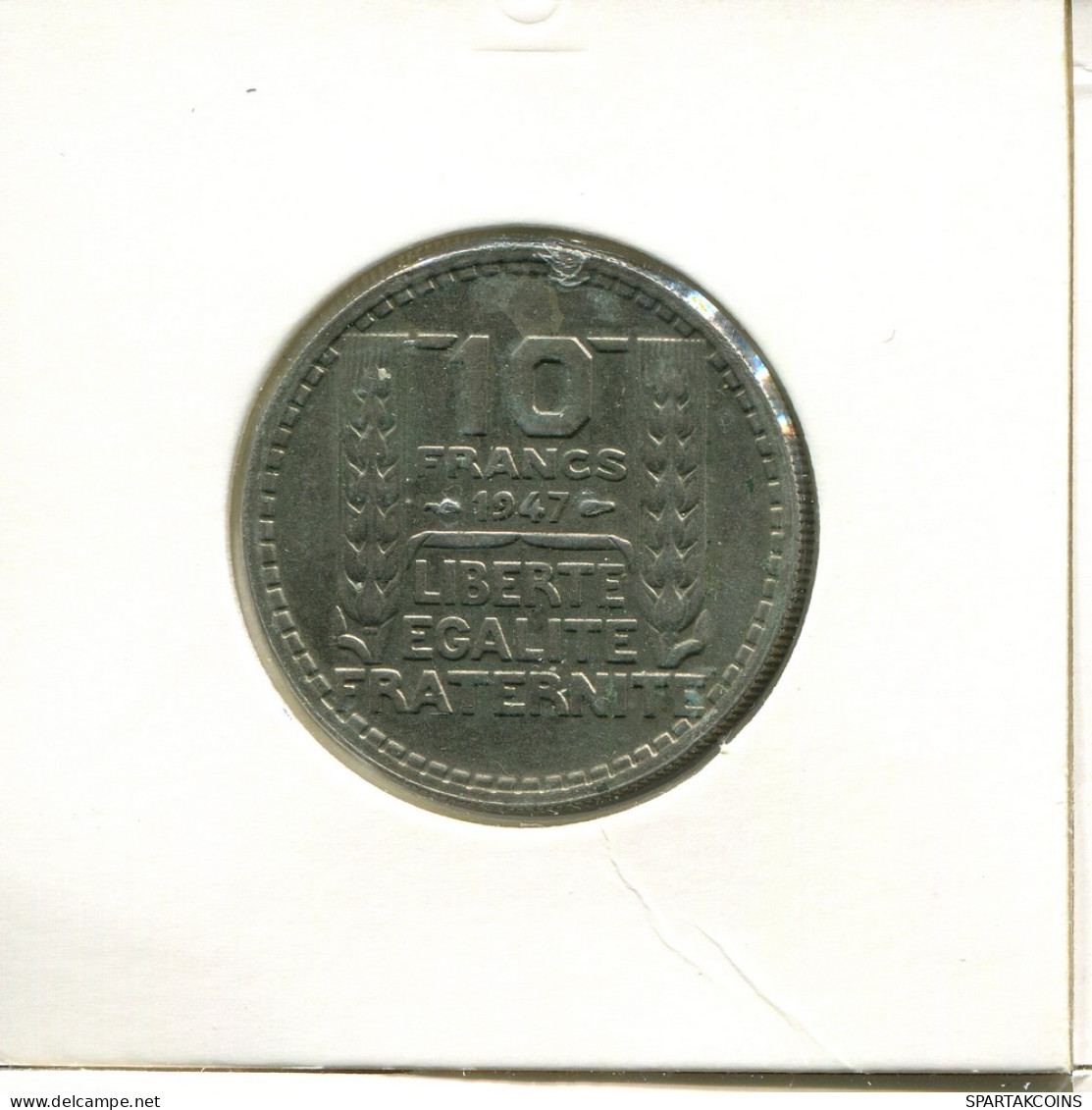 10 FRANCS 1947 FRANCE Coin French Coin #AK820 - 10 Francs