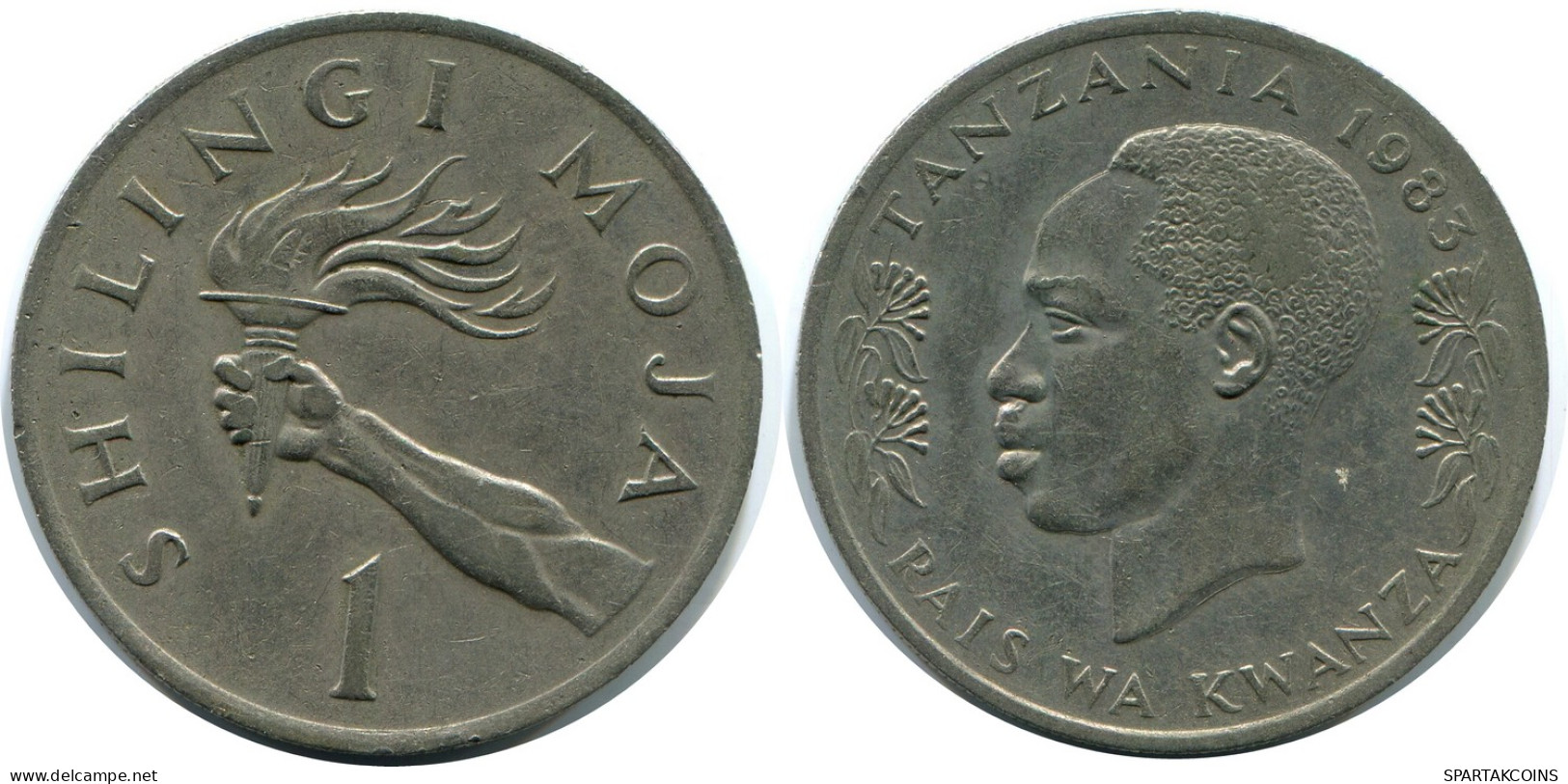 1 SHILINGI 1983 TANSANIA TANZANIA Münze #AZ090.D - Tansania