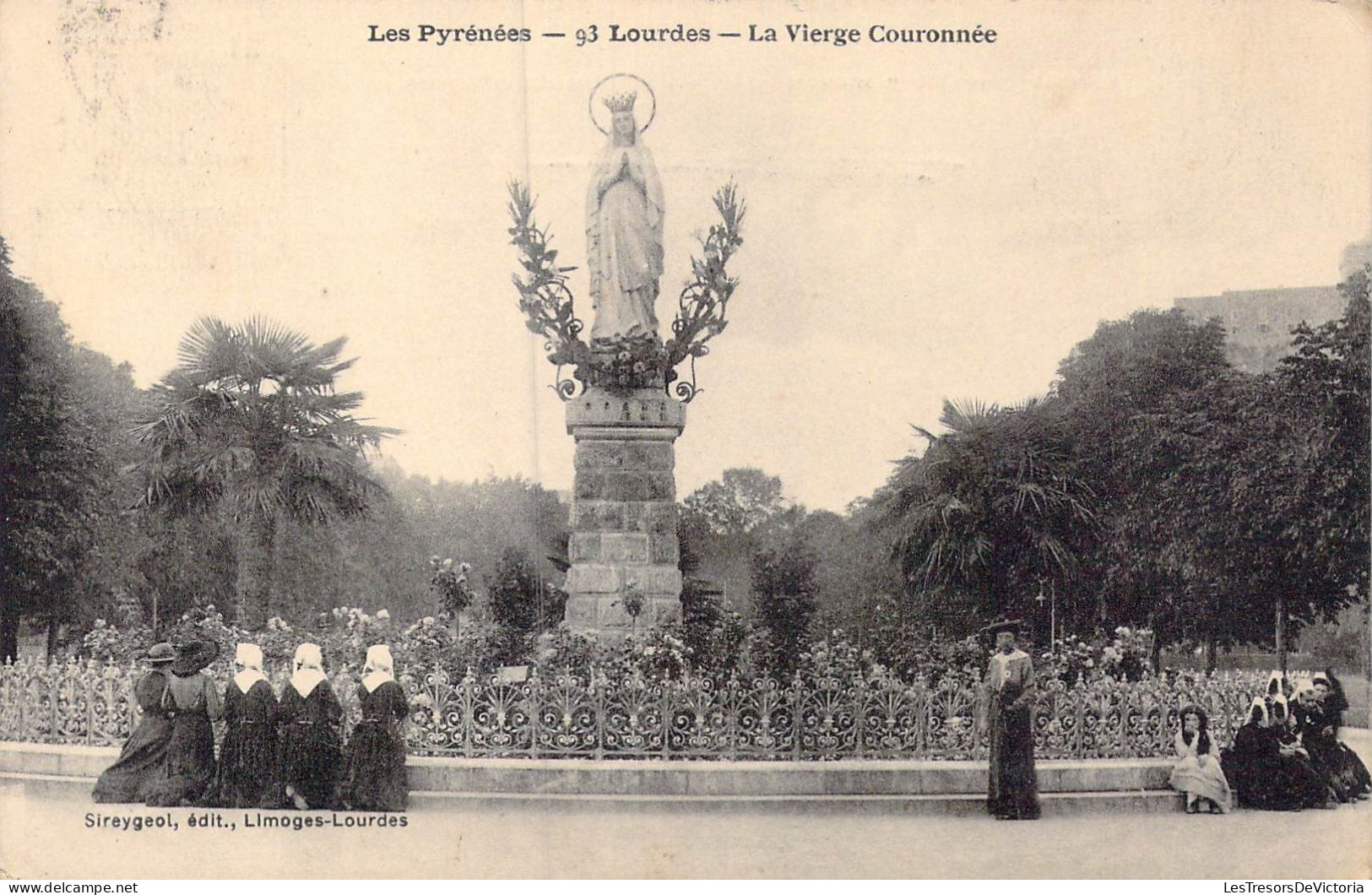 FRANCE - 65 - Lourdes - La Vierge Couronnée - Carte Postale Ancienne - Lourdes