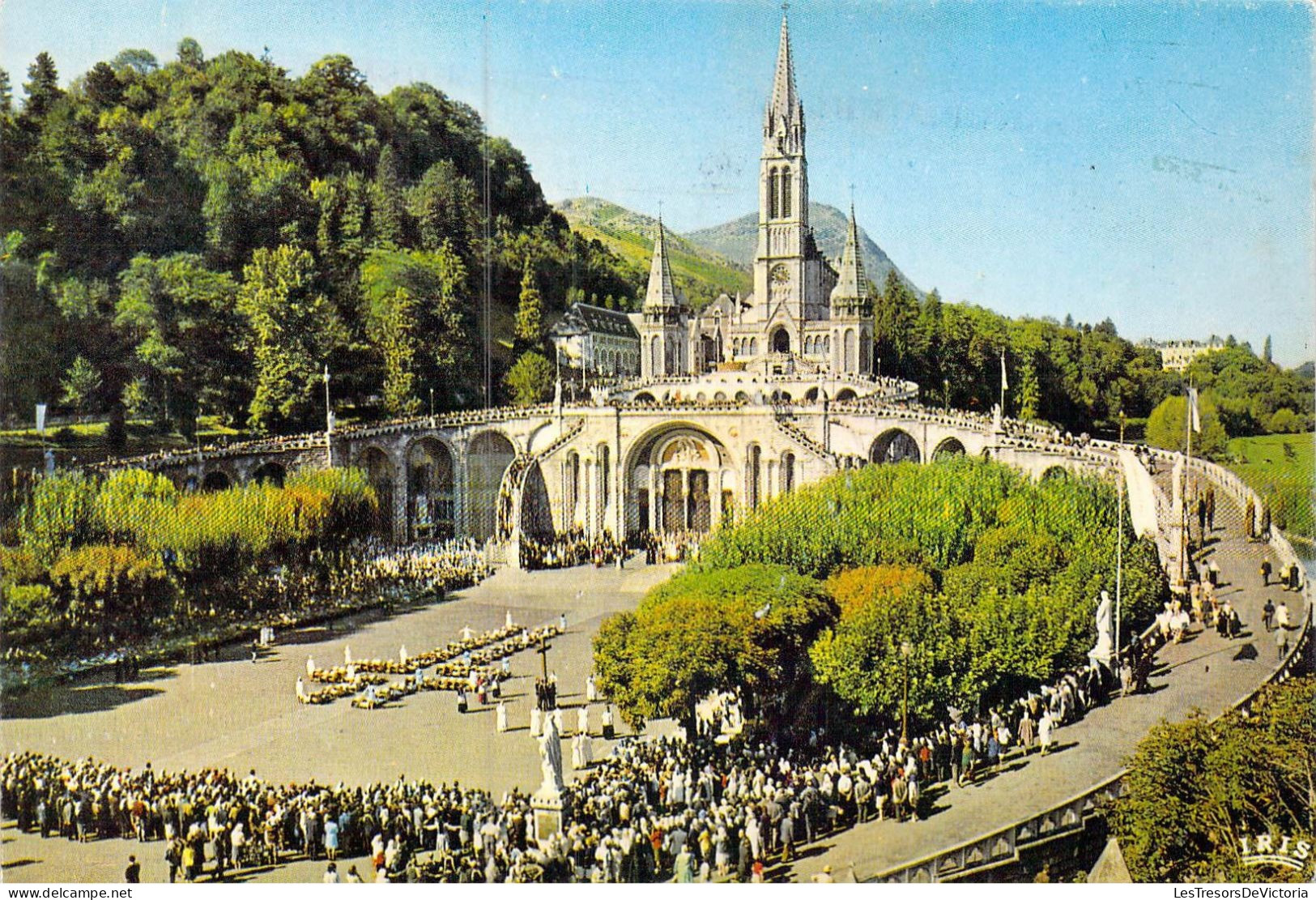 FRANCE - 65 - Lourdes - Les Malades Assistant Au Chemin De Croix - Carte Postale Ancienne - Lourdes