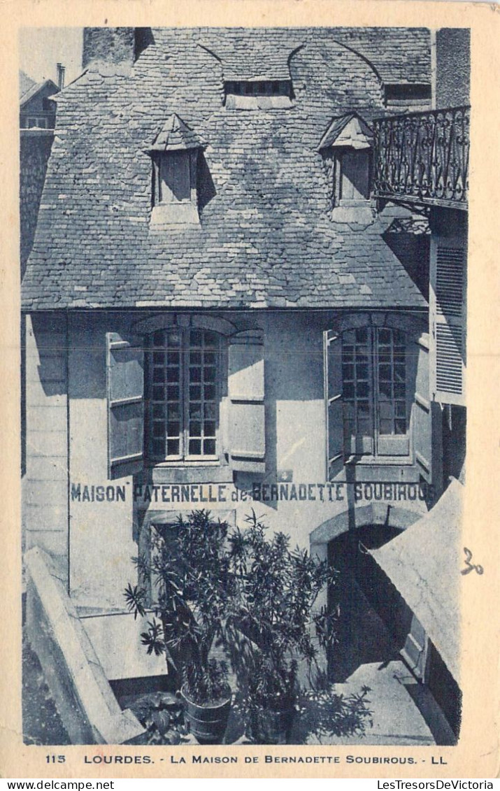 FRANCE - 65 - Lourdes - La Maison De Bernadette Soubirous - Carte Postale Ancienne - Lourdes