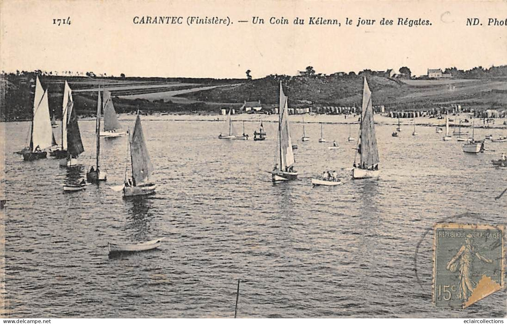 Carantec         29          Un Coin Du Kélenn , Le Jour Des Régates     N° 171   (voir Scan) - Carantec