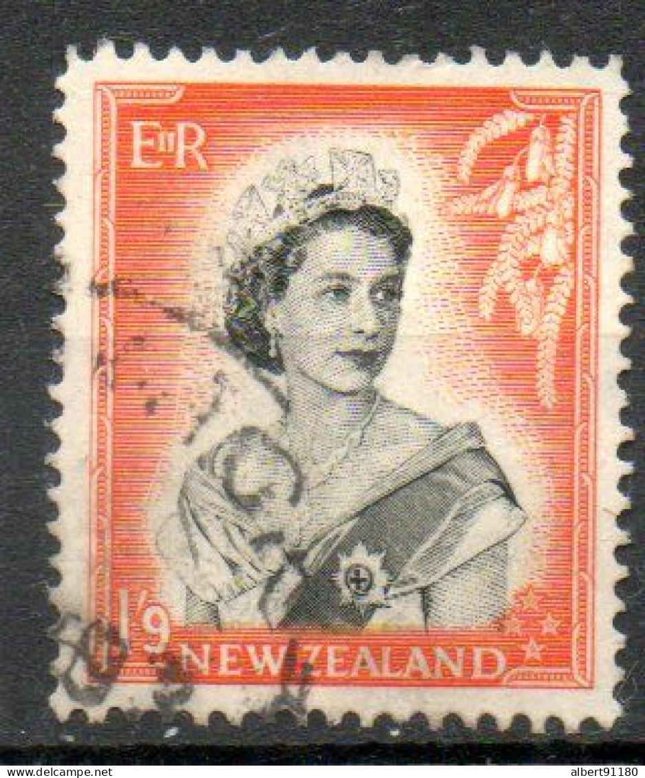 NOUVELLE-ZELANDE Elisabeth II 1954/57 N° 337a - Used Stamps