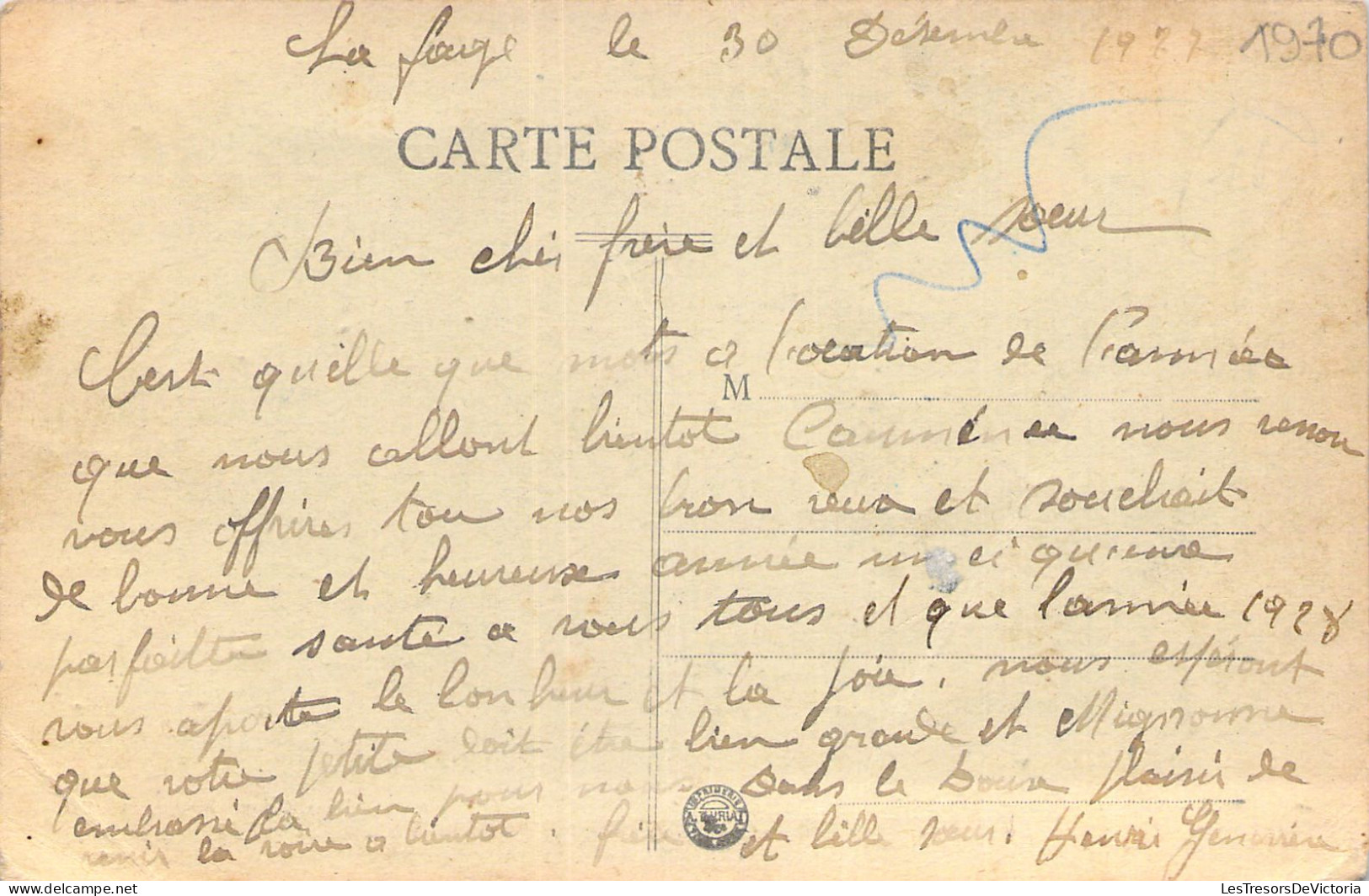 FOLKLORE - Le Cantal - En Route Pour La Ville - Carte Postale Ancienne - Kostums