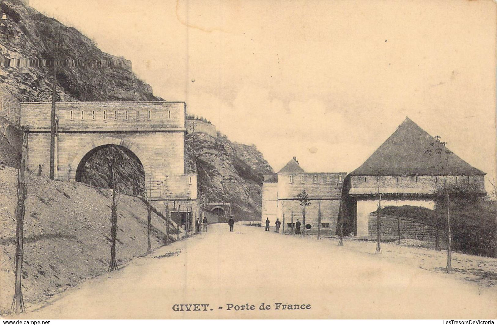 FRANCE - 08 - Givet - Porte De France - Carte Postale Ancienne - Givet