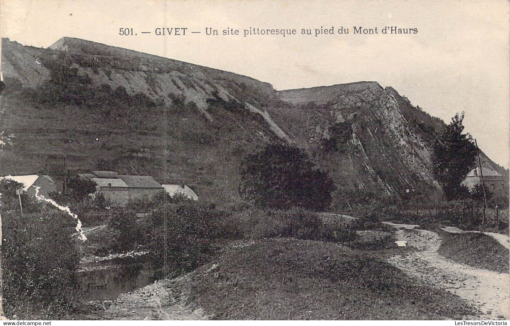 FRANCE - 08 - Givet - Un Site Pittoresque Au Pied Du Mont D'Haurs - Carte Postale Ancienne - Givet