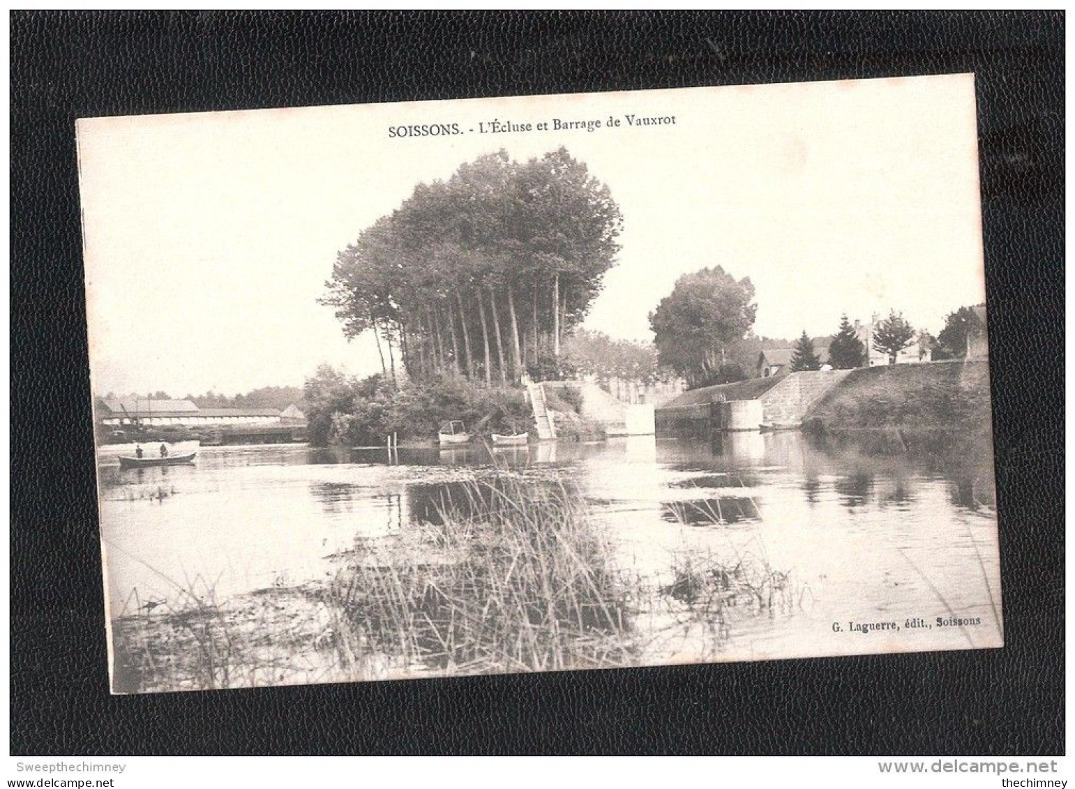 Cpa 02 . SOISSONS  - L'Ecluse Et Barrage De Vauxrot - Soissons