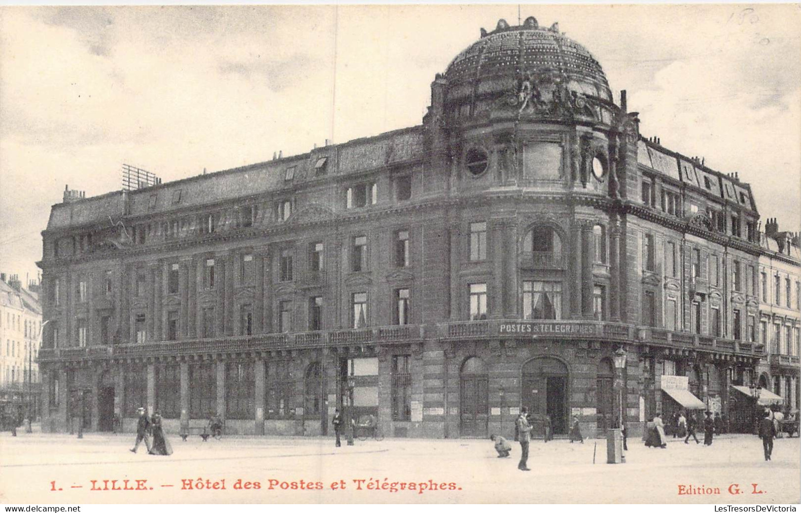 FRANCE - 59 - Lille - Hôtel Des Postes Et Télégraphes - Carte Postale Ancienne - Lille