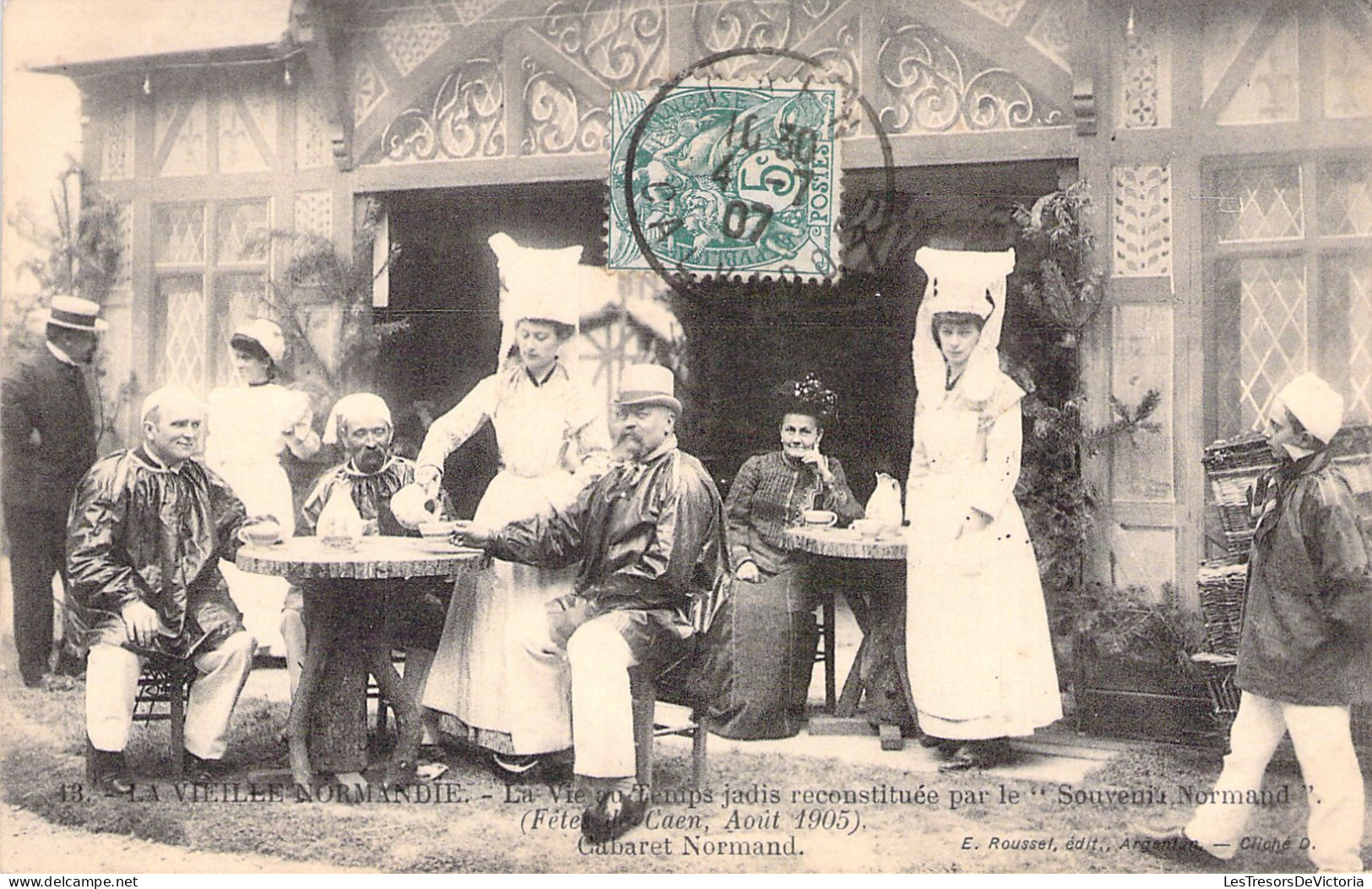 FOLKLORE - Le Vieux Temps Jadis Reconstitué Par Le Souvenir Normand - La Normandie Pittoresque - Carte Postale Ancienne - Kostums