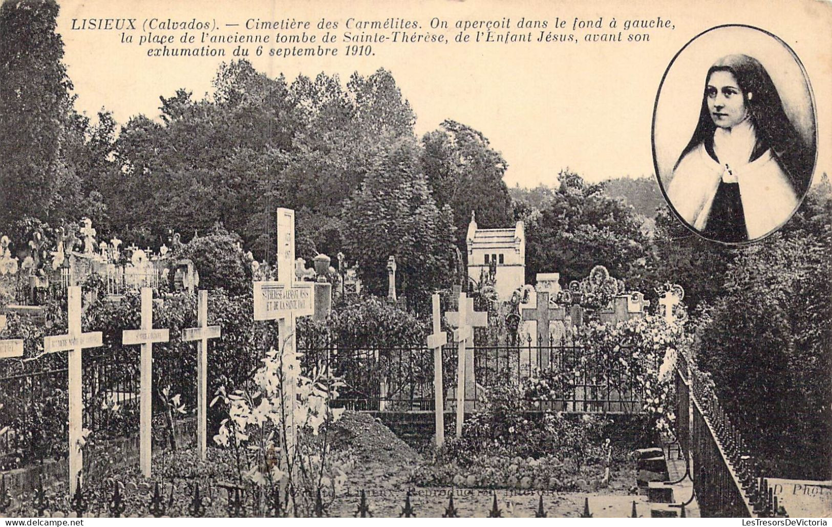 FRANCE - 14 - Lisieux - Cimetière Des Carmélites - Carte Postale Ancienne - Lisieux