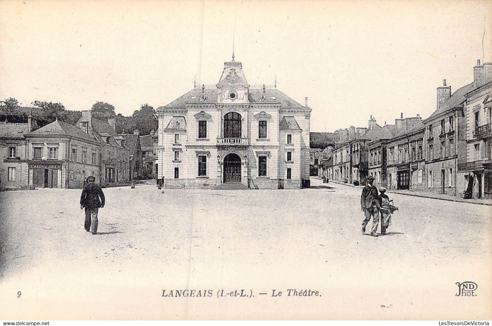 FRANCE - 37 - Langeais - Le Théâtre - Carte Postale Ancienne - Langeais