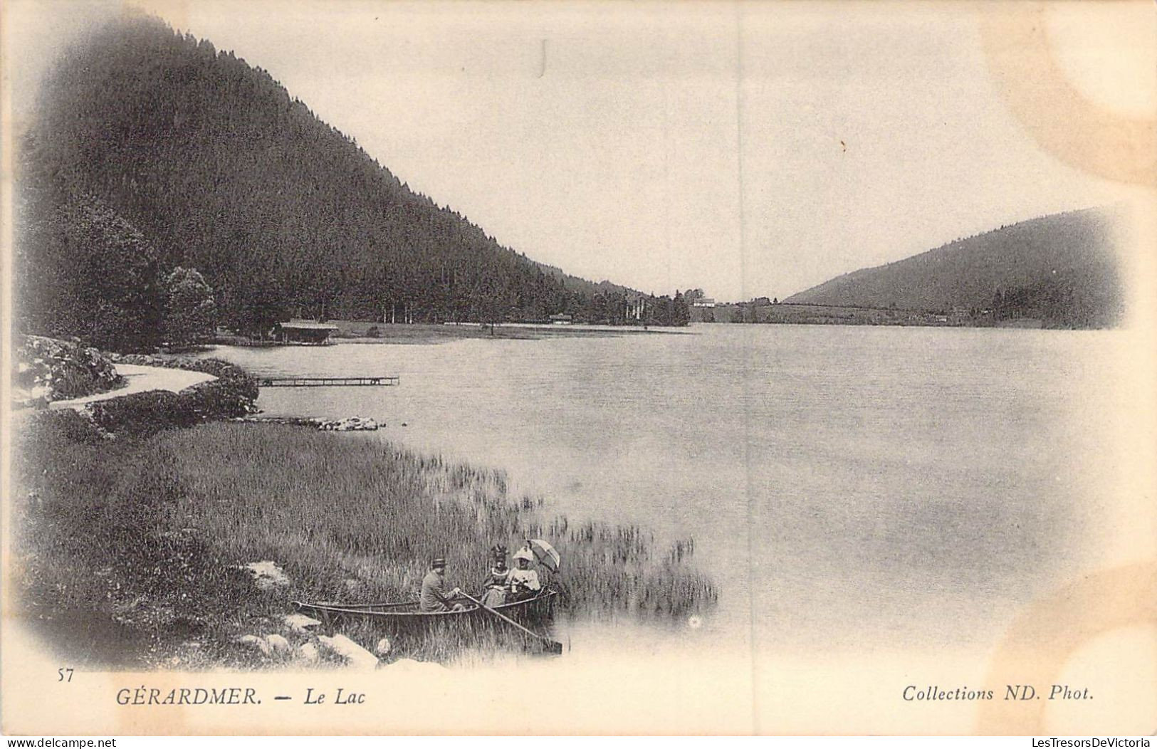 FRANCE - 88 - Gérardmer - Le Lac - Carte Postale Ancienne - Gerardmer