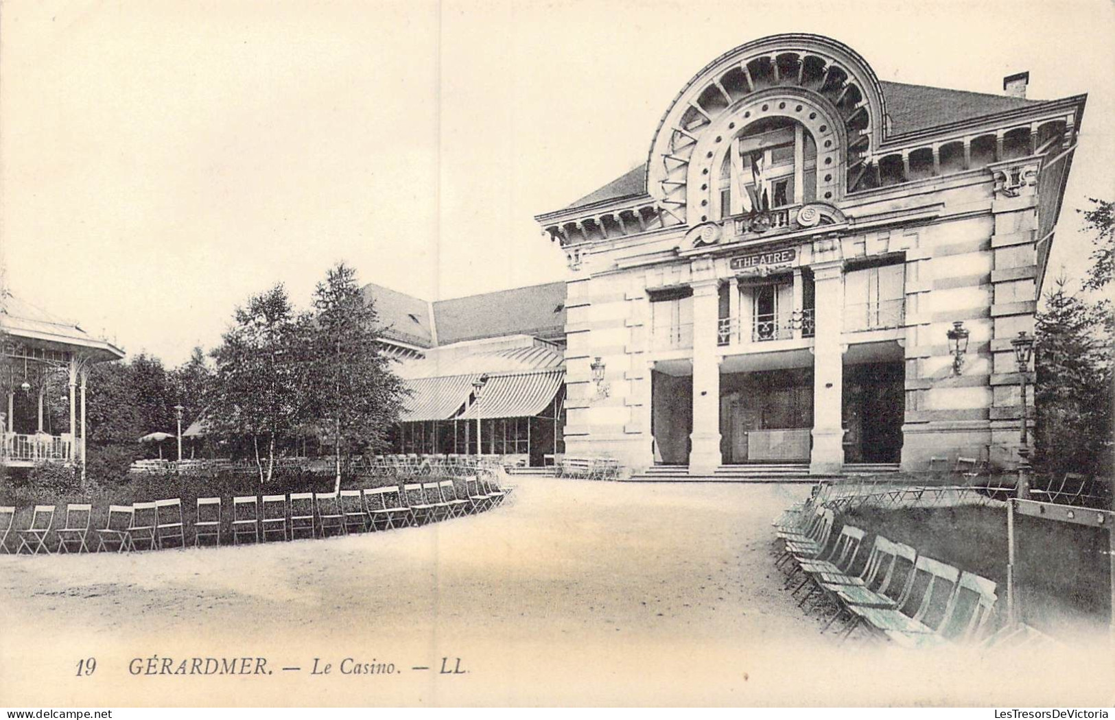 FRANCE - 88 - Gérardmer - Le Casino - Carte Postale Ancienne - Gerardmer