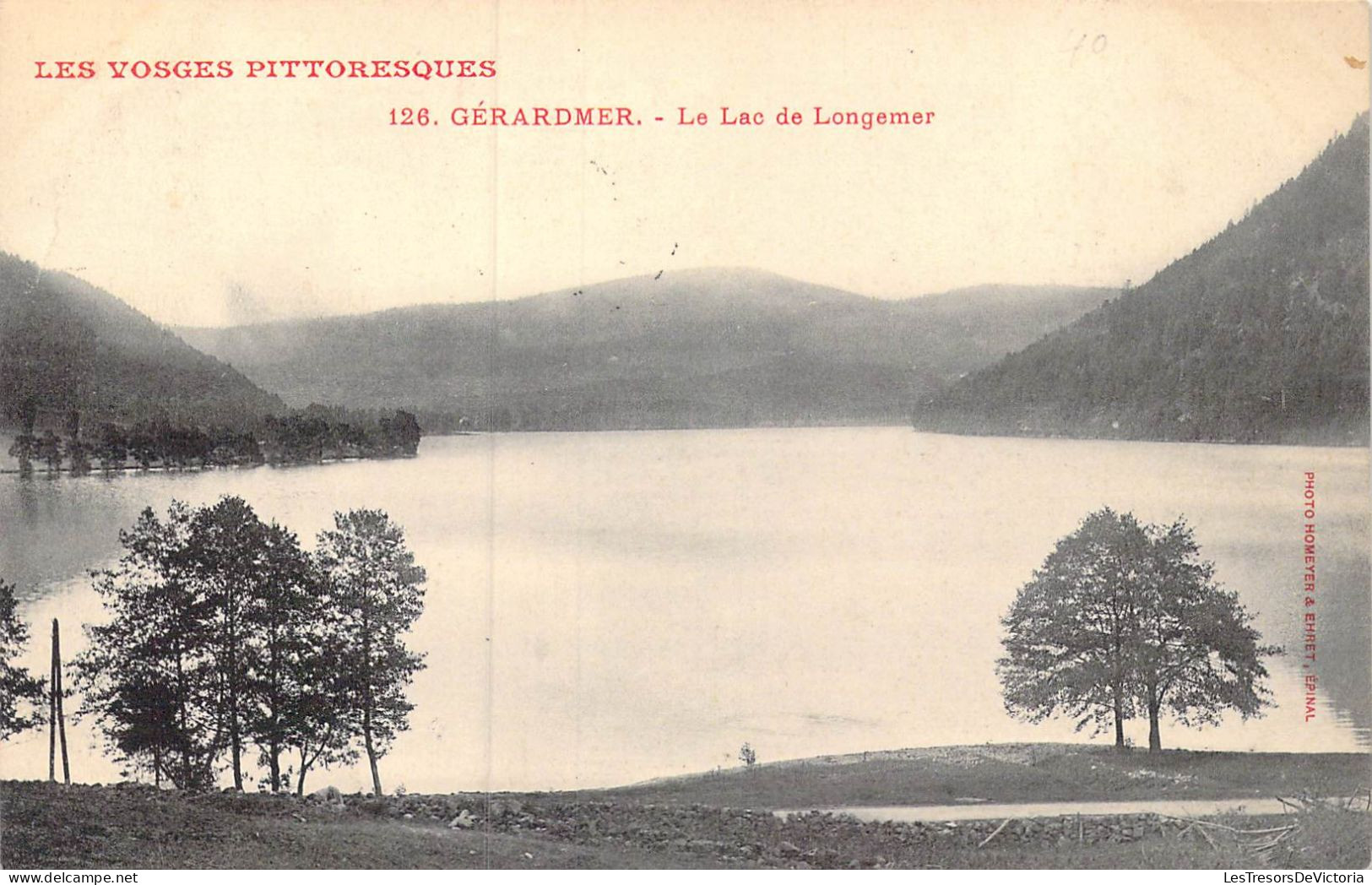 FRANCE - 88 - Gérardmer - Le Lac De Longemer - Les Vosges Pittoresques - Carte Postale Ancienne - Gerardmer