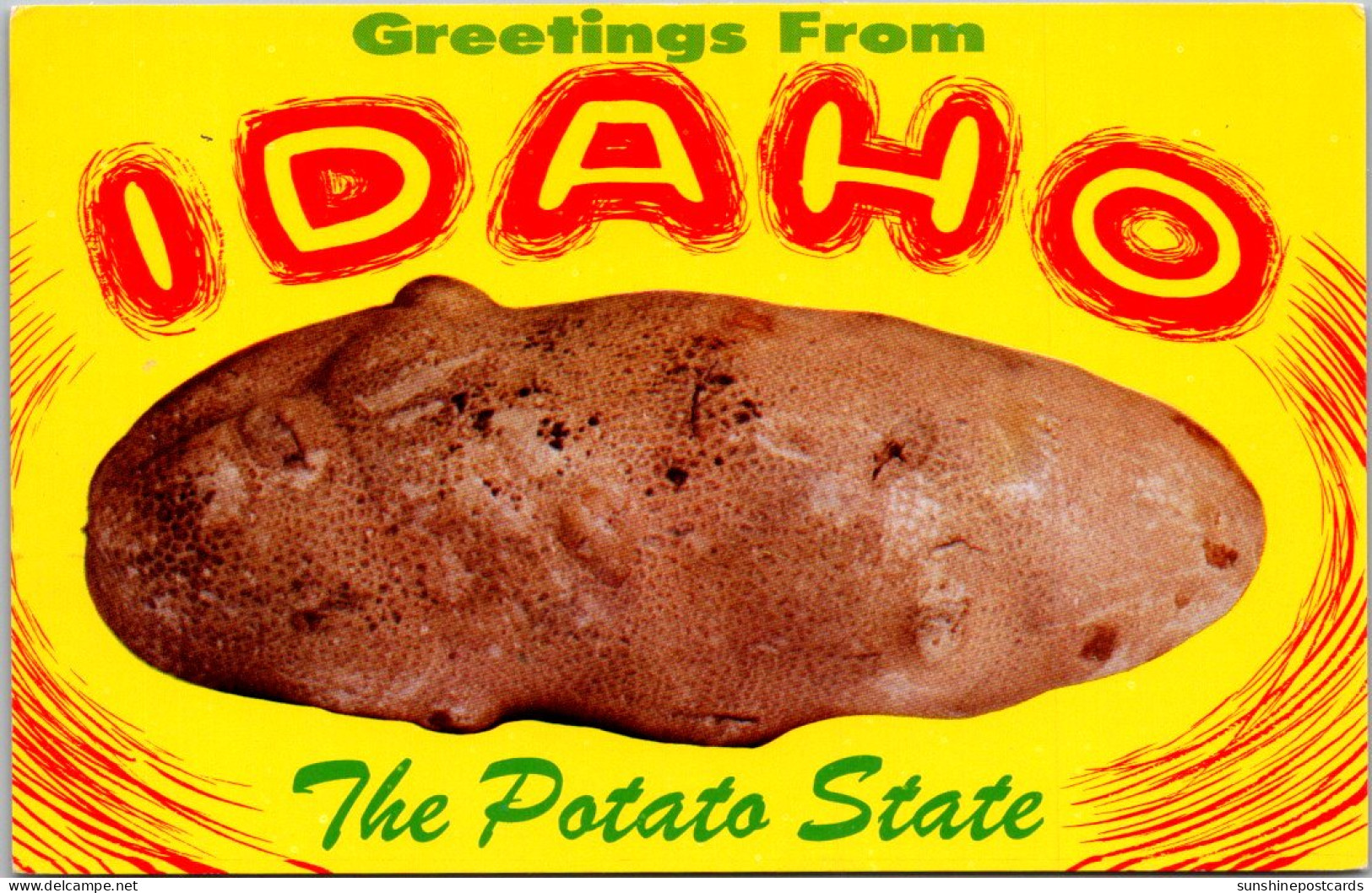 Idaho ExagerationGreetings From The Potato State - Autres & Non Classés