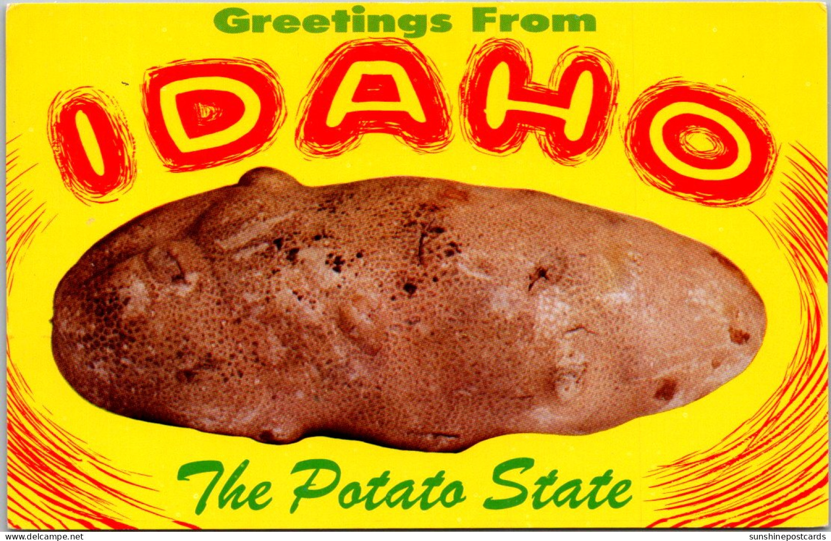 Idaho ExagerationGreetings From The Potato State - Sonstige & Ohne Zuordnung