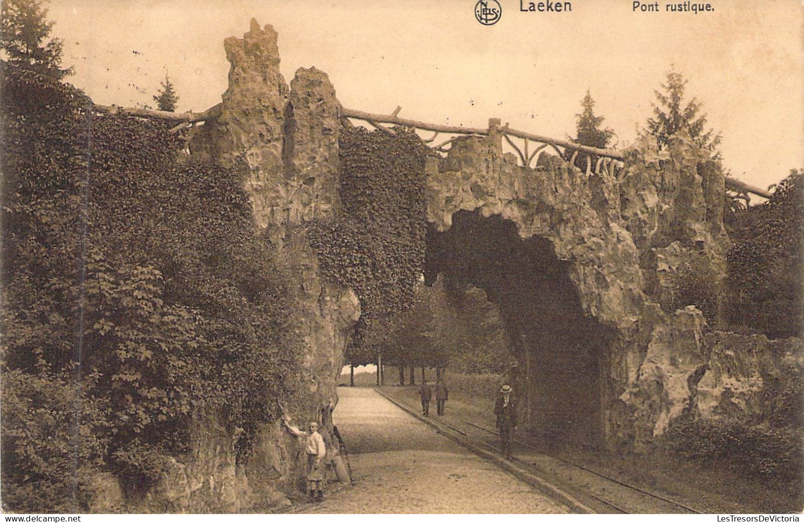 BELGIQUE - LAEKEN - Pont Rustique - Edit Nels - Carte Postale Ancienne - Laeken