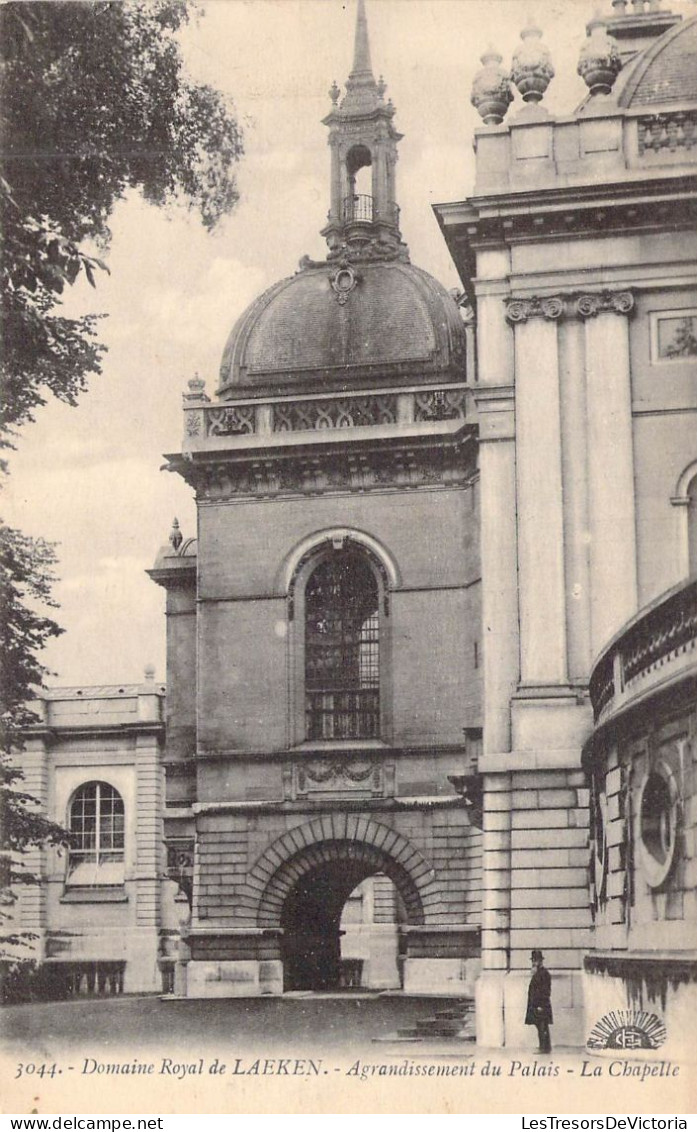 BELGIQUE - LAEKEN - Domaine Royal De Laeken - Agrandissement Du Palais - La Chapelle - Carte Postale Ancienne - Laeken