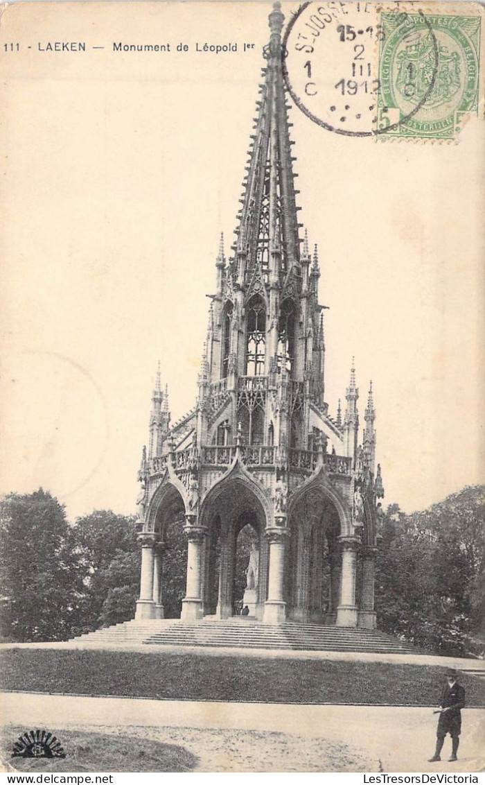 BELGIQUE - LAEKEN - Monument De Léopold 1er - Carte Postale Ancienne - Laeken