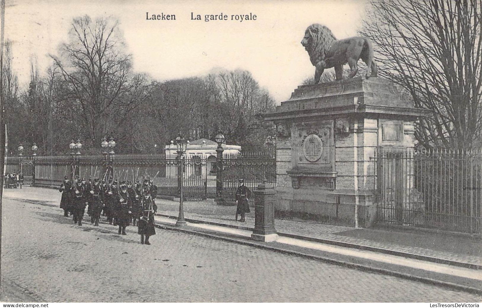 BELGIQUE - LAEKEN - La Garde Royale - Carte Postale Ancienne - Laeken