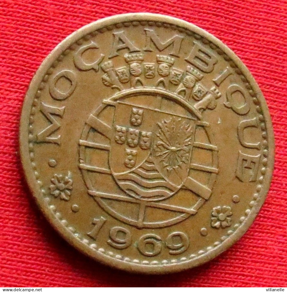 Mozambique 1 Escudo 1969 Mozambico Moçambique W ºº - Mozambique