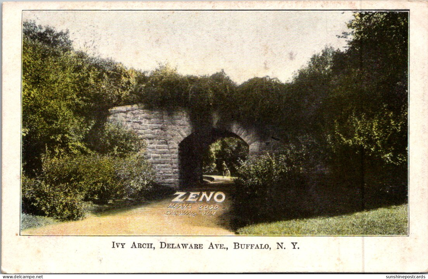 New York Buffalo Delaware Avenue Ivy Arch - Buffalo