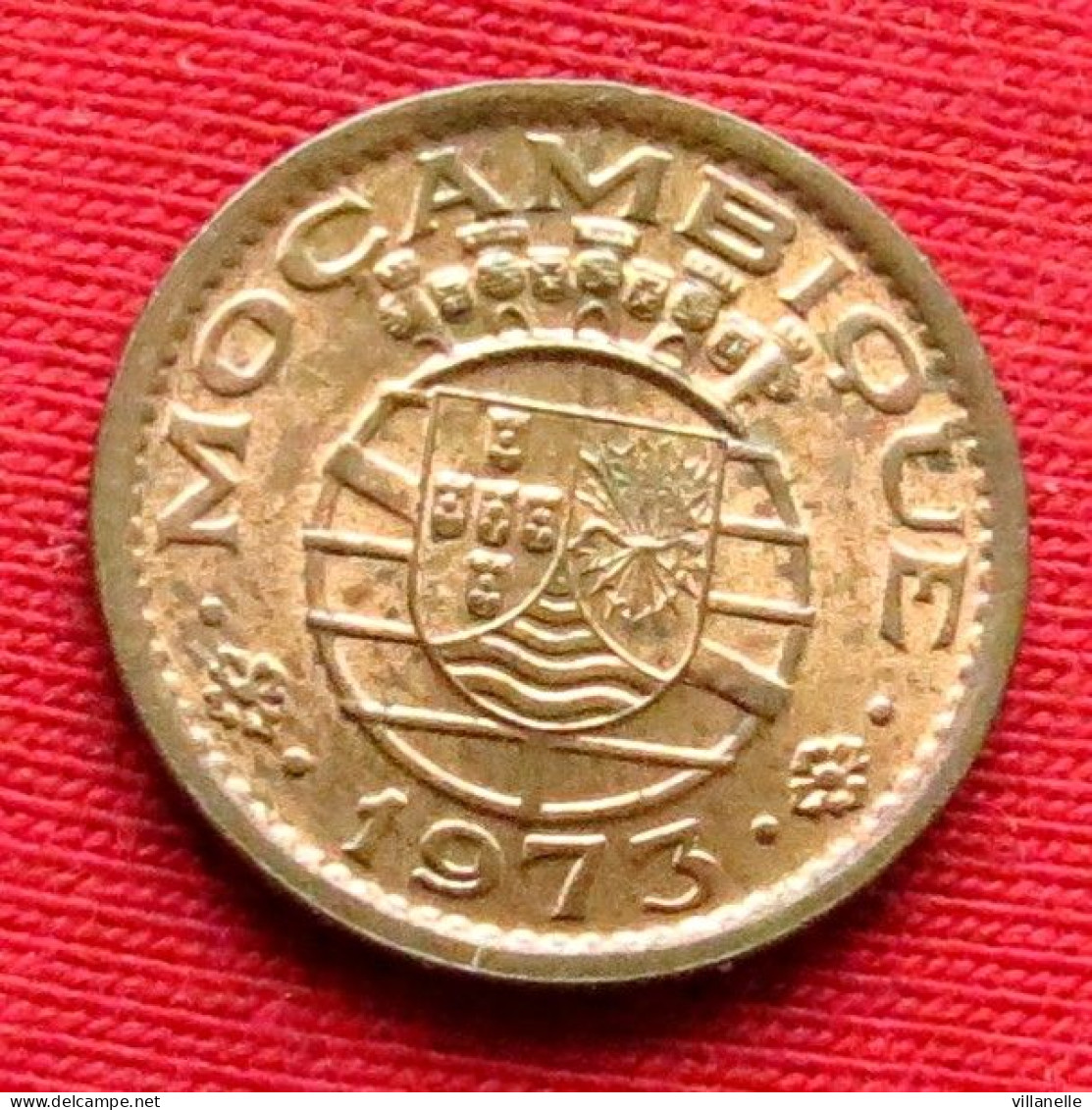 Mozambique 20 Centavos 1973 Mozambico Moçambique  W ºº - Mozambico