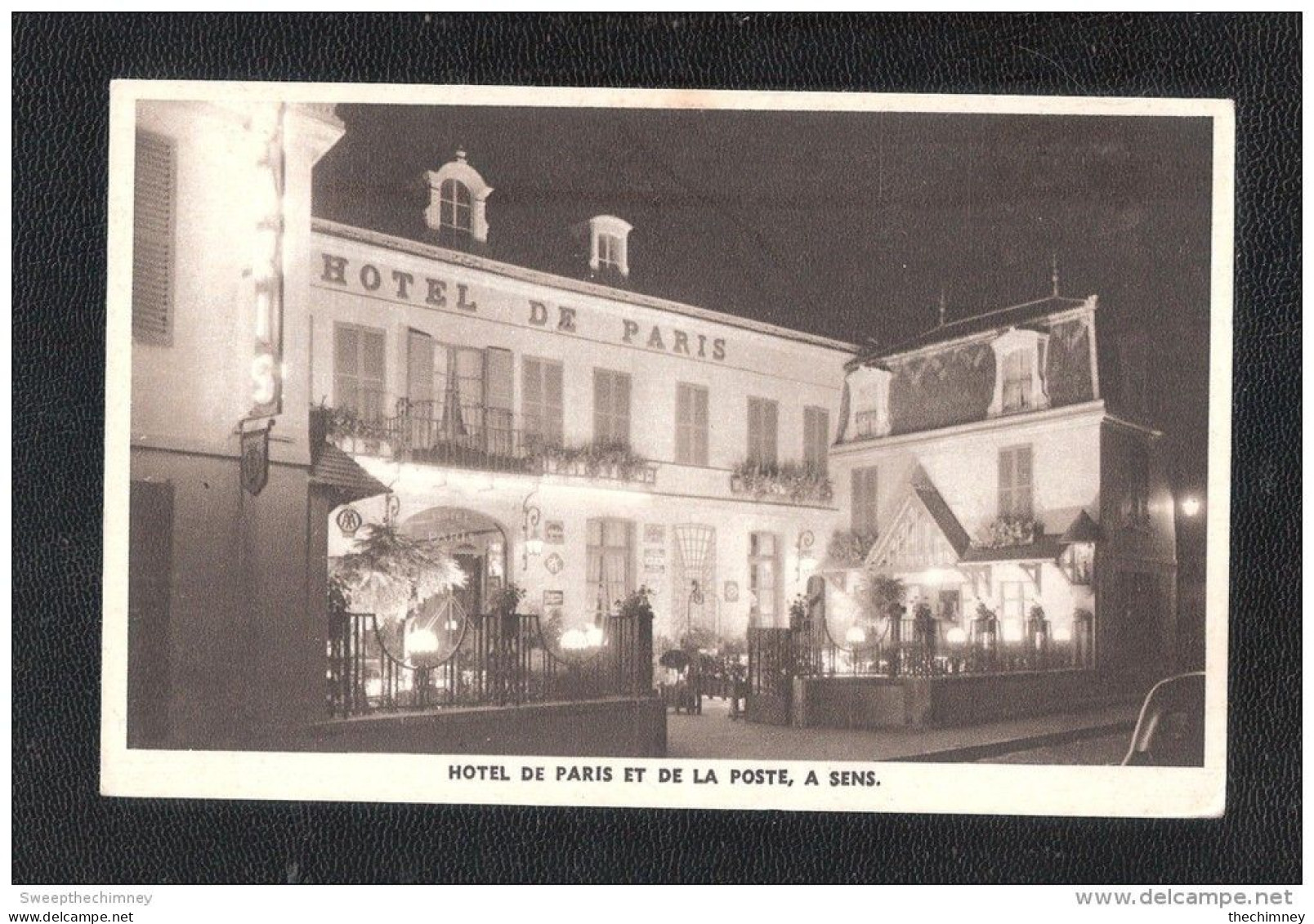 CPA 89  Hôtel De Paris Et De La Poste à SENS UNUSED - Sens