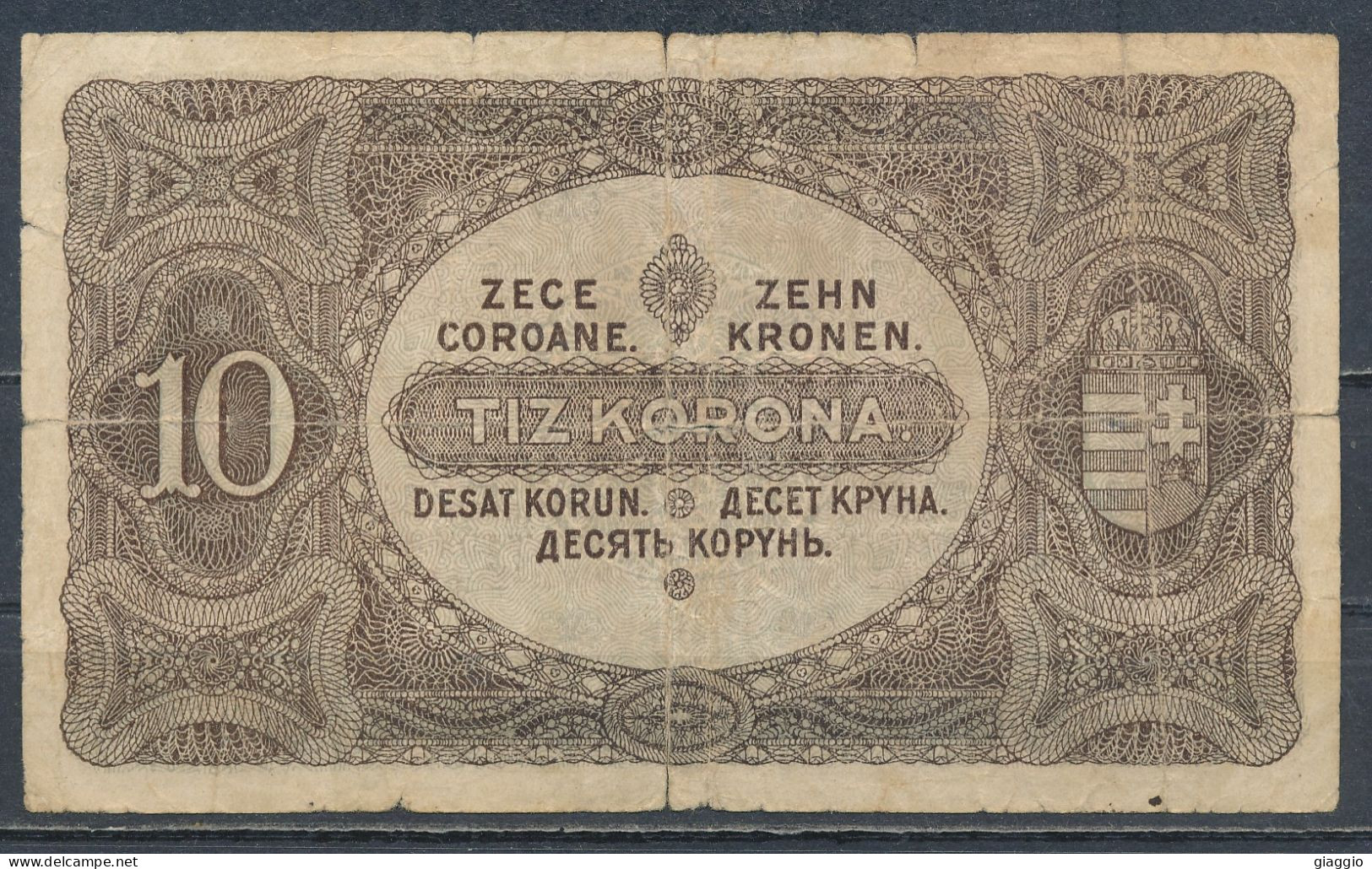 °°° HUNGARY - 10 KORUN 1920 °°° - Hongrie