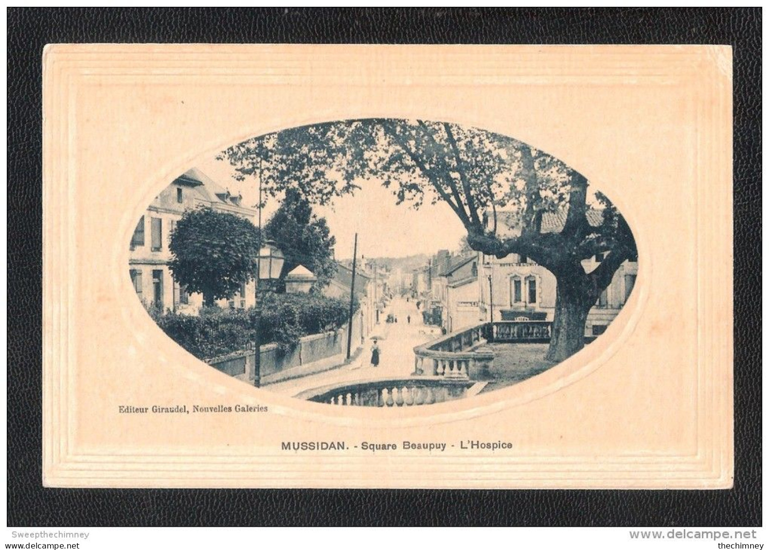 CPA 24 DORDOGNE  MUSSIDAN - Square Beaupuy - L'Hospice HOSPITAL UNUSED - Mussidan