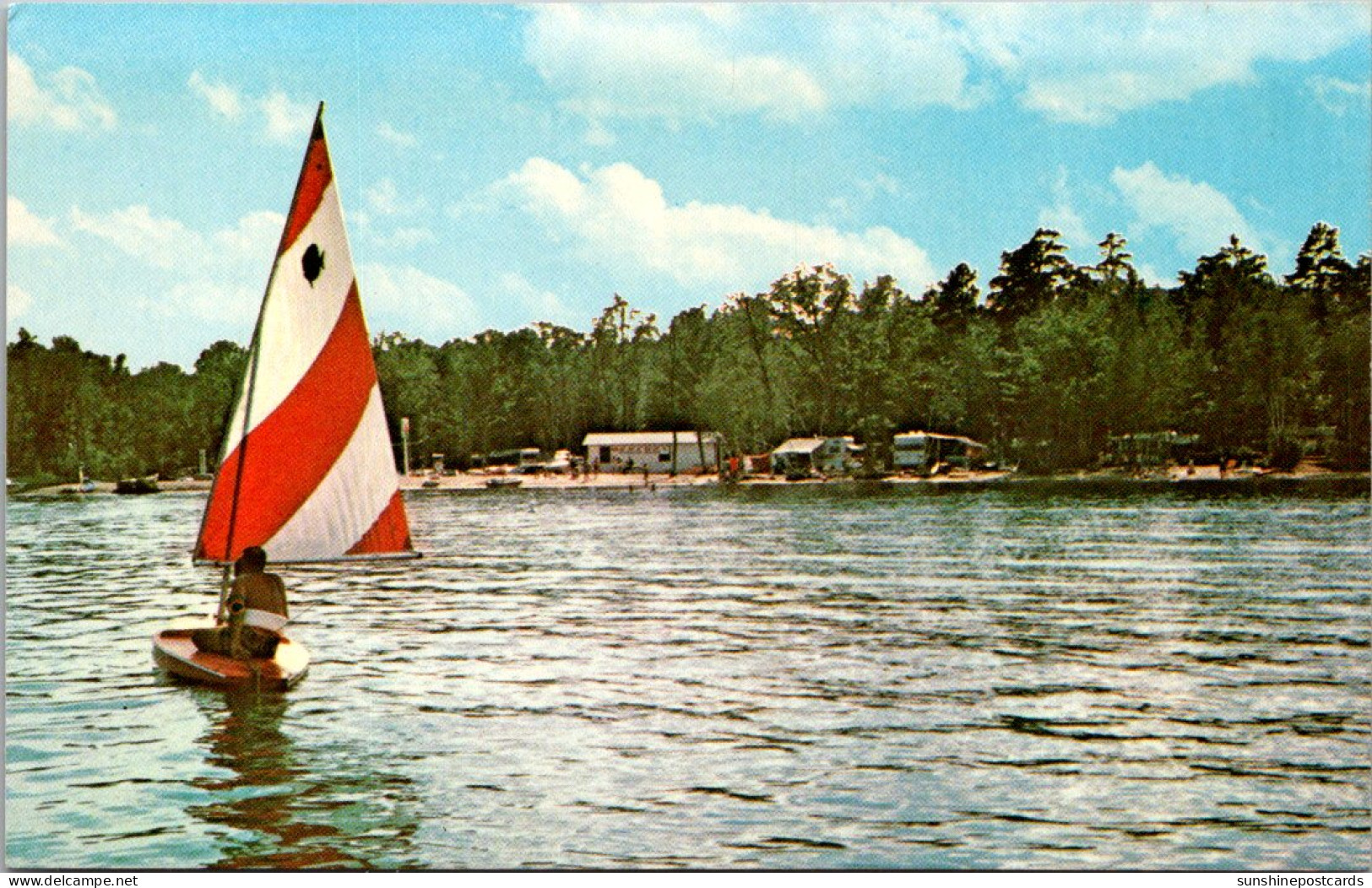 New Hampshire West Ossipee Westward Shores Camping Area On Ossipee Lake  - White Mountains