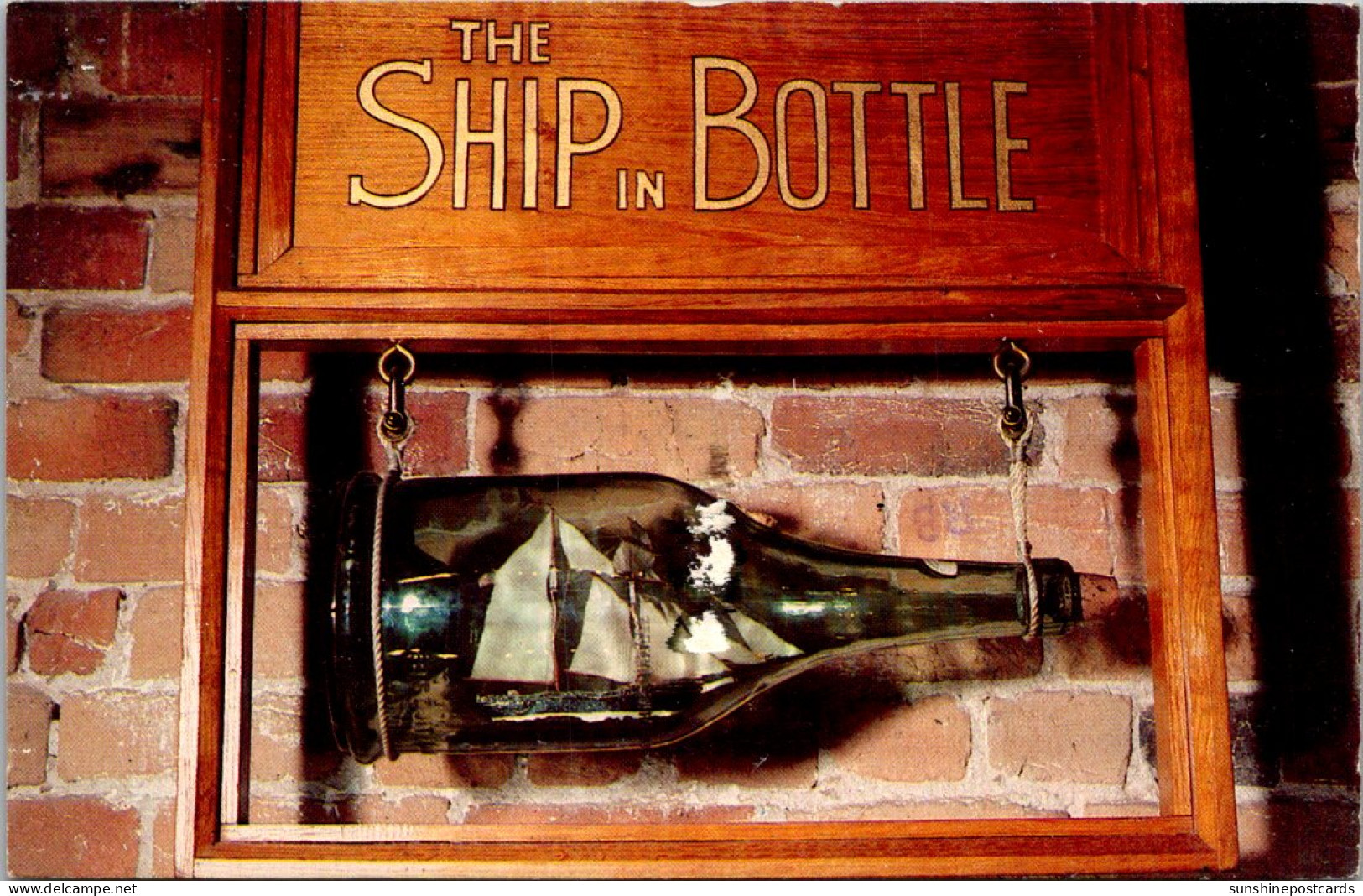 Georgia Savannah The Sea Museum Ship In The Bottle - Savannah