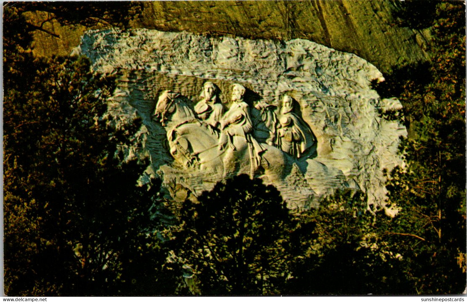 Georgia The Stone Mountain Memorial Carving  - Atlanta