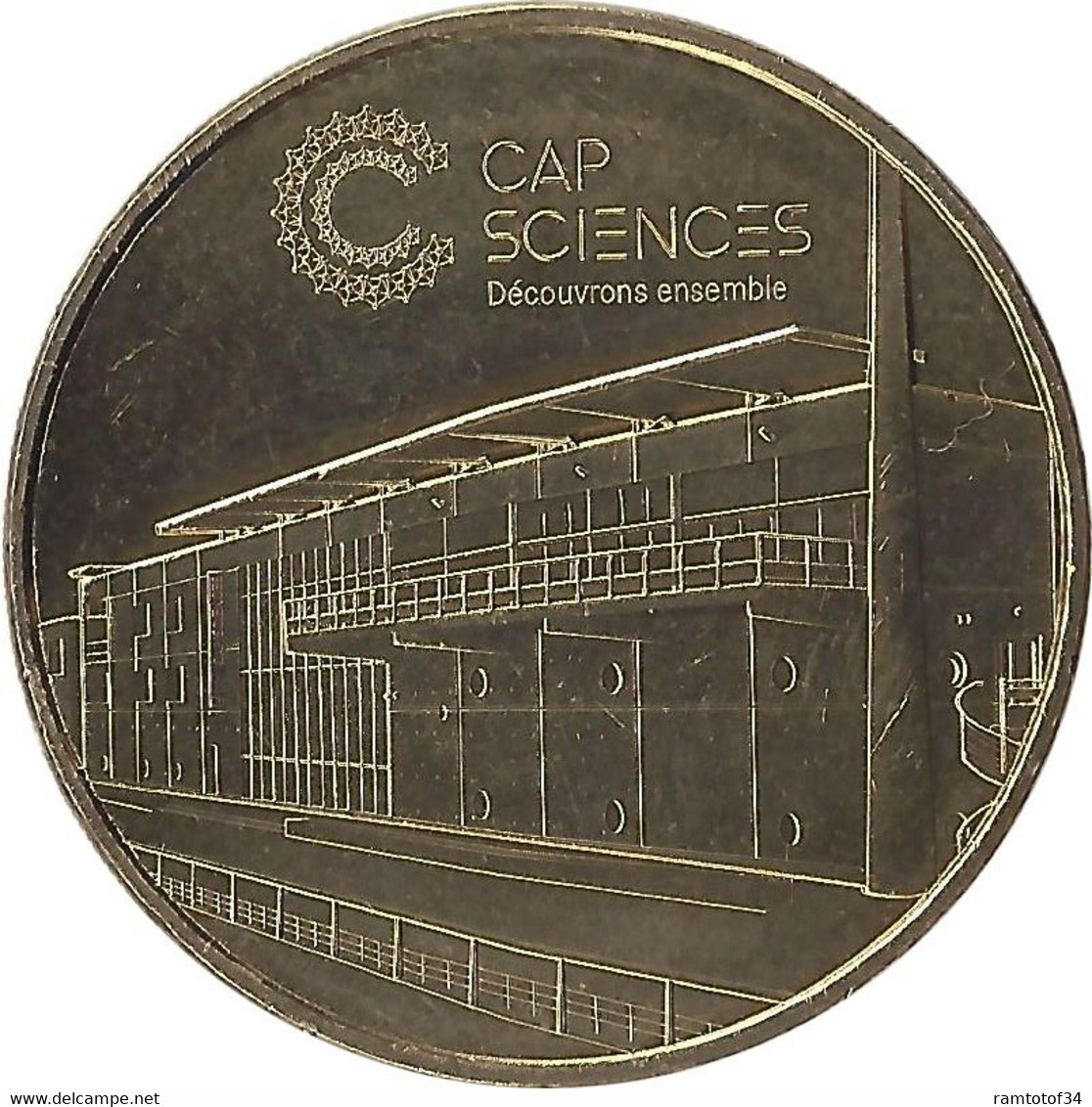 2019 MDP456 - BORDEAUX - Cap Sciences (Découvrons Ensemble) / MONNAIE DE PARIS - 2019