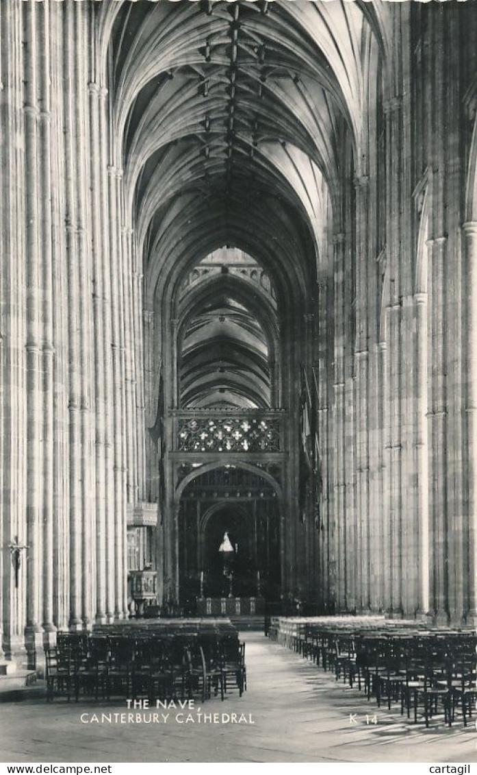 CPA ( Carte Photo)-24924-Royaume-Uni -Canterbury-Cathedral -The Nave -Envoi Gratuit - Canterbury