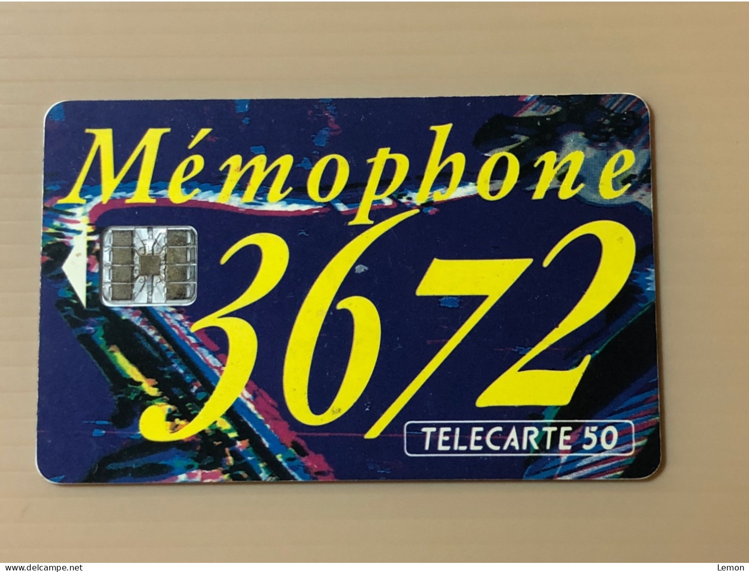 France Telecom Chip Telecarte Phonecard - MemoPhone 3672 - Set Of 1 Used Card - Other & Unclassified