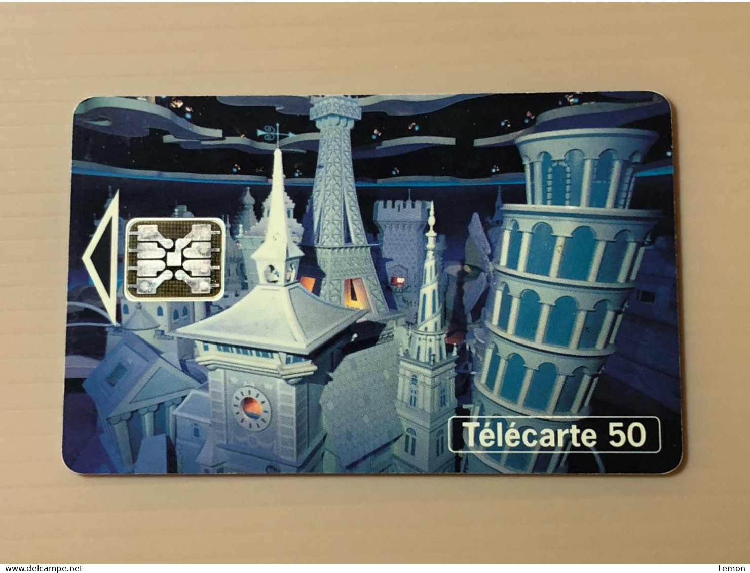 France Telecom Chip Telecarte Phonecard - Disneyland - Set Of 1 Used Card - Other & Unclassified