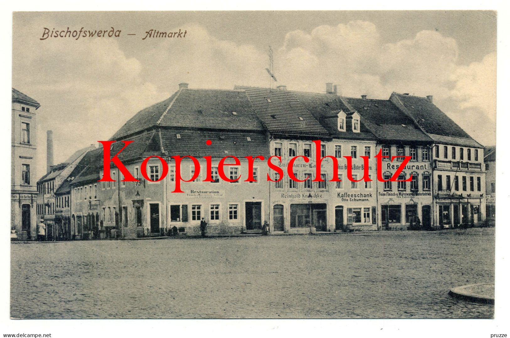 Bischofswerda Ca. 1910, Altmarkt - Bischofswerda