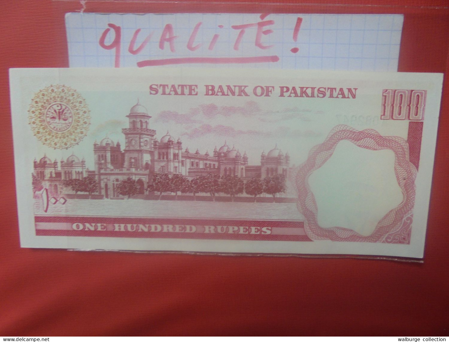 PAKISTAN 100 RUPEES ND (1976-84) Circuler Belle Qualité (B.29) - Pakistan
