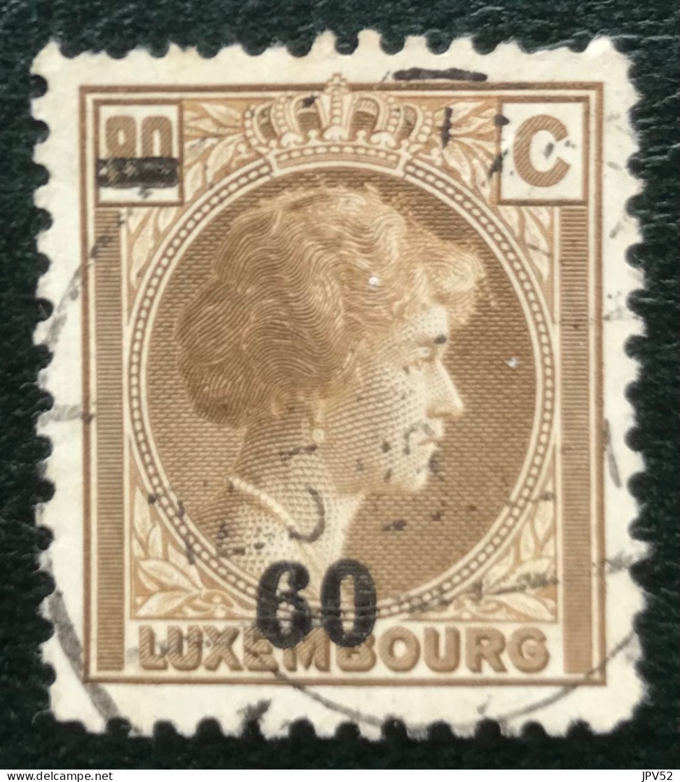 Luxembourg - Luxemburg - C17/17 - (°)used - 1928 - Michel 204 - Groothertogin Charlotte - 1926-39 Charlotte De Perfíl Derecho